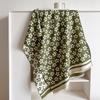 Шарф Женский Корейская Версия Цветочный Утепленный Теплый Шарф Длинный Модный Универсальный Двусторонний Студенческий Платок