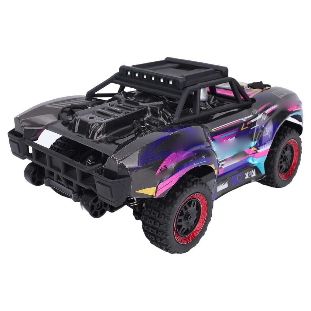4WD Remote Control Truck, 1:18 Scale 2.4Ghz 30KM H High Speed Remote Control Off Road Car with LED Lights, All Terrain