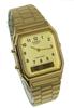 CASIO Casio STANDARD Дешевые часы Casio Мужские женские Аналоговые цифровые Ana-Digi Metal Gold AQ-230GA-9B [Товар]