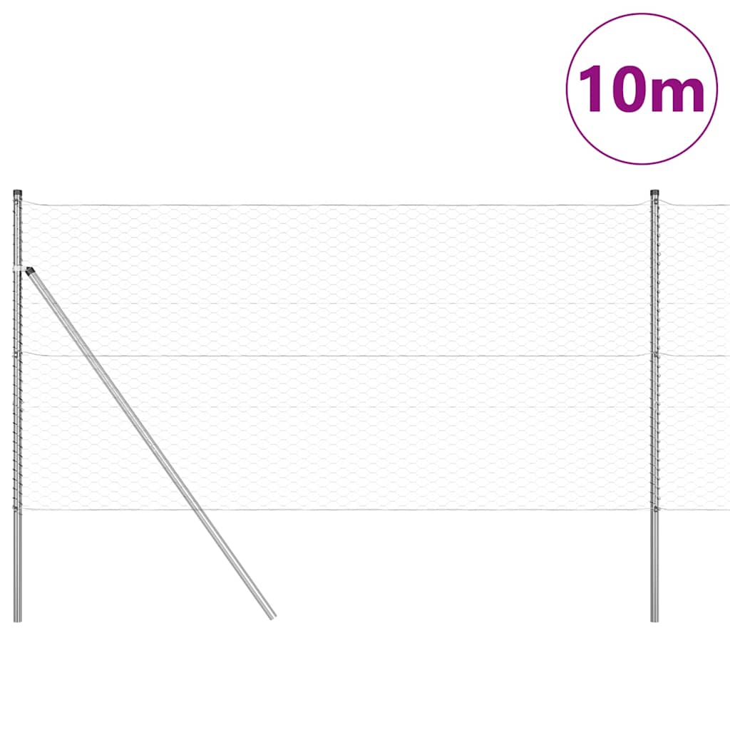 Ground Fix Welded Wire Fence 10 x 1 m (W x H)