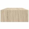 Vidaxl Настенная полка с ящиком, цвет дуба, 60 x 23,5 x 10 см, МДФ