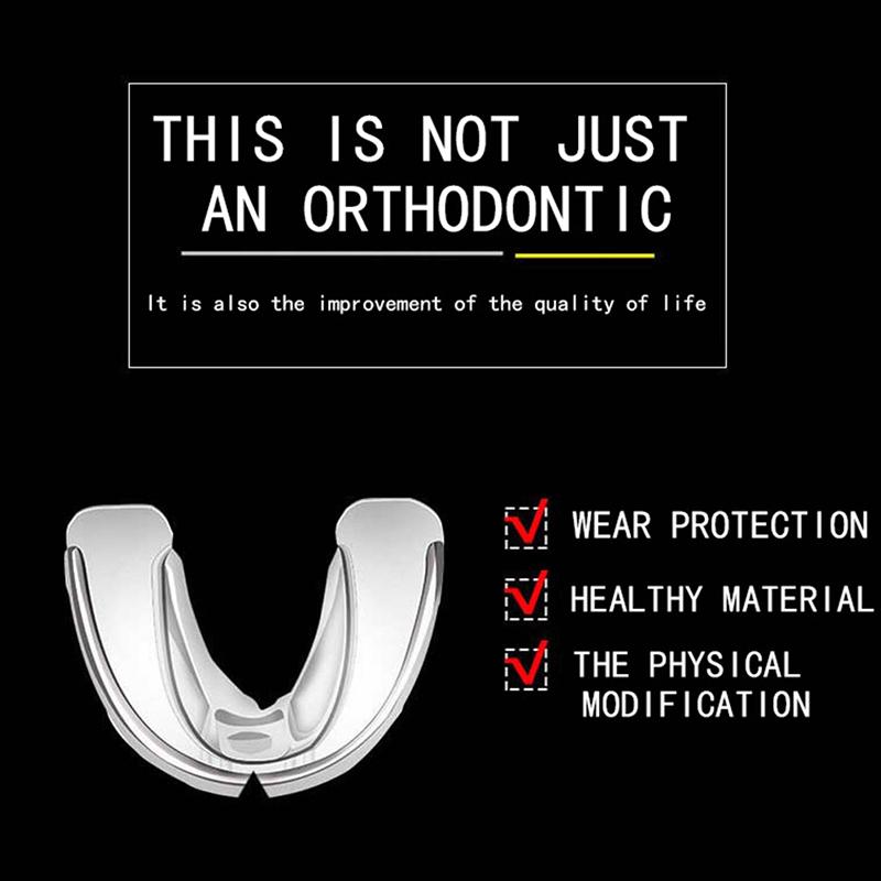 Dental Straightener Adult Fixed Silicone Braces Anti-Grinding Braces