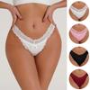 Sexy Panties Thongs For Women G String Low Rise Lace Solid Underwear