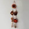 Pumpkin Fall Harvest Wooden Wall Hanging 2D Flat Print Autumn Decor Plaque  Mantel Decor