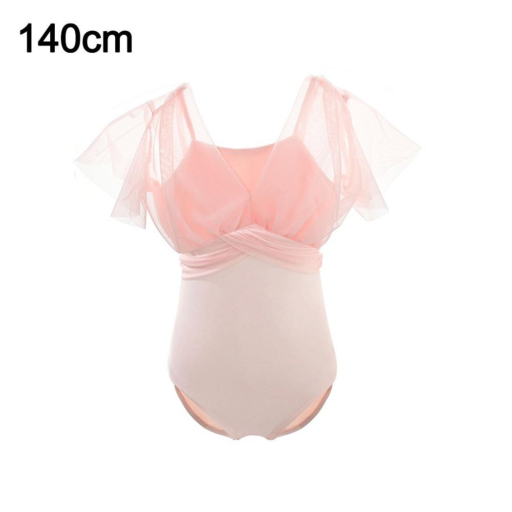 Nylon Ballet Leotard Short Sleeve Dancewear New Ballet Costume Chinese Dance