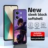 Крутой чехол для телефона с аниме Code Geass для Redmi Note 14 13 12 11 Pro Plus S 5G 14C A3 Мягкая черная крышка для телефона