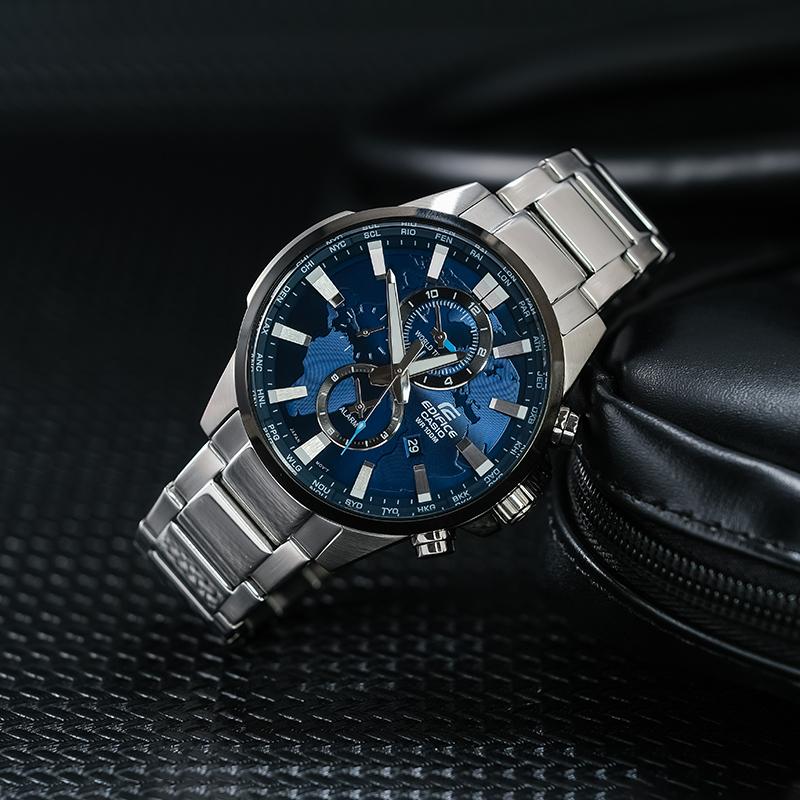 Casio Мужские часы EDIFICE Синие EFR-303DB-2A EFR-303DB-2A
