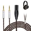 Okcsc ZT8 Headphone Cable Replacement Cable On Both Ends for Earphones and Headphones 8 Core OFC Gold Plated For Sol Republic Compatible with X3