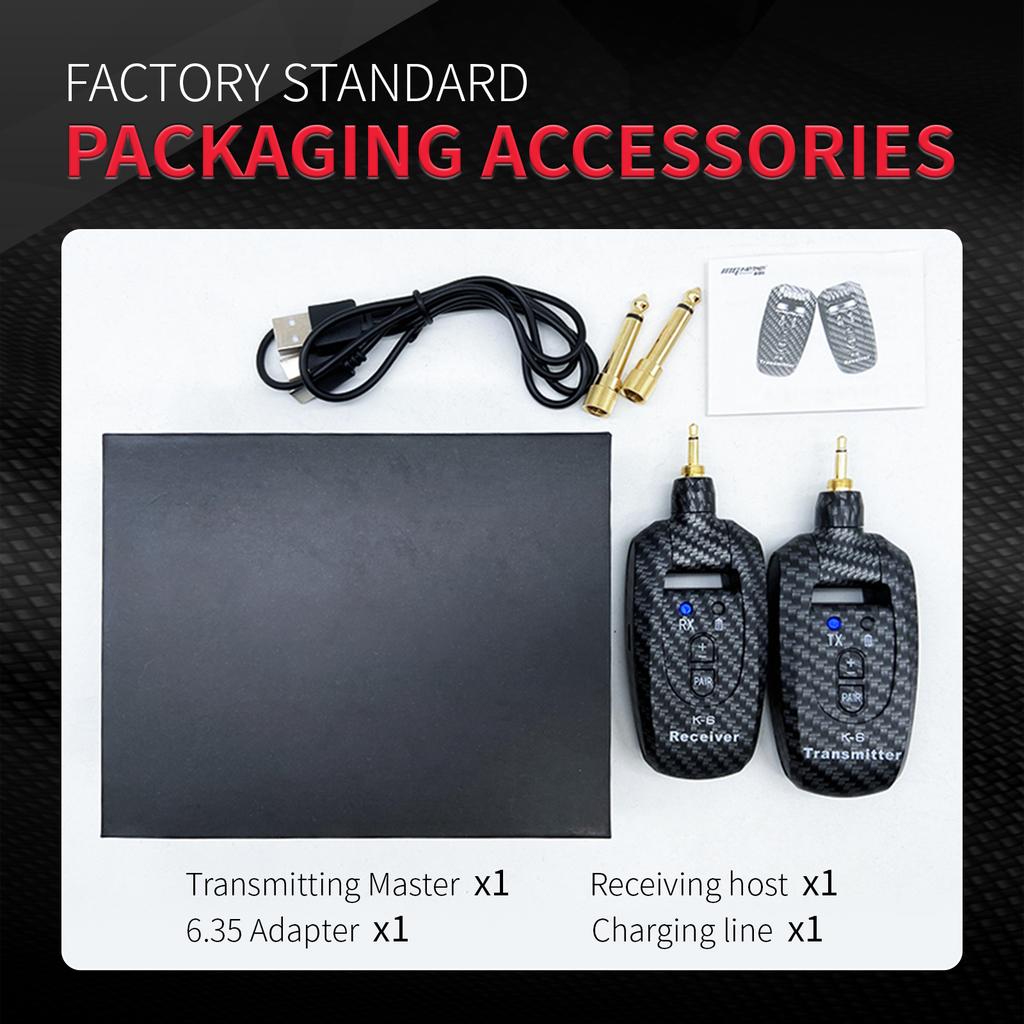 IRIN Guitar Wireless System Wireless Audio Transmitter Receiver for Electric Guitar Bass Electric Blowpipe Violin Amplifier