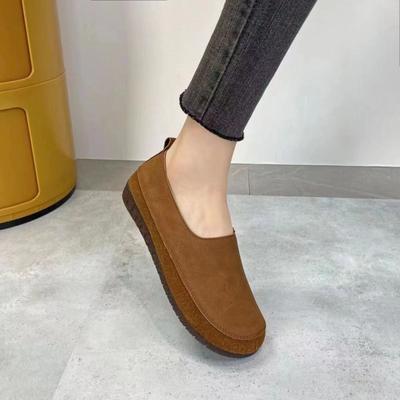 Европейские и американские женские туфли Frosted 2024 Осень Новые повседневные нескользящие легкие вулканизированные кроссовки с плоской подошвой