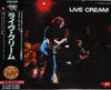 CD CREAM - Live Cream P20W22006 RSO 1989 Japan Rock Used