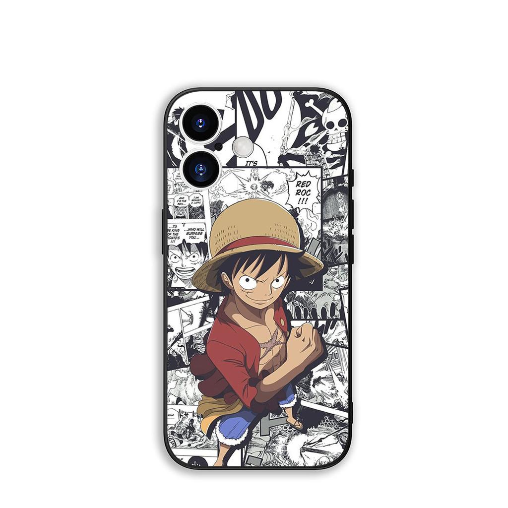 Phone Cover Luffy One Sanji Piece Roronoa Zoro for Apple iPhone 16 15 14 Plus 13 12 Mini 17 Pro Max + ProMax 16E Air 15+ Case