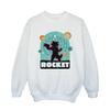 Guardians Of The Galaxy Volume 3 Girls Rocket Raccoon Badge Sweatshirt