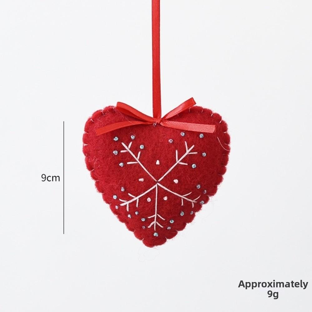 Handmade Felt Ornaments Wool Felt Christmas Tree Decorations Christmas Tree Decor