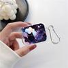 Чехол для Airpods 2 1 Pro2 Pro3 Pro 4 3 Прозрачный Чехол для Наушников Черный Кот Звездная Ночь