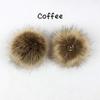 2pcs Cap Accessories Faux Fox Fur PomPom With Buckle DIY Ball Hat Ball Pom Pom Hairball Multicolor