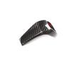 Carbon Fiber Style Car Gear Shift Head Cover Trim Fit For BMW X1 F48 2016-19 /2 Series 218i Gran Tourer F45 F46