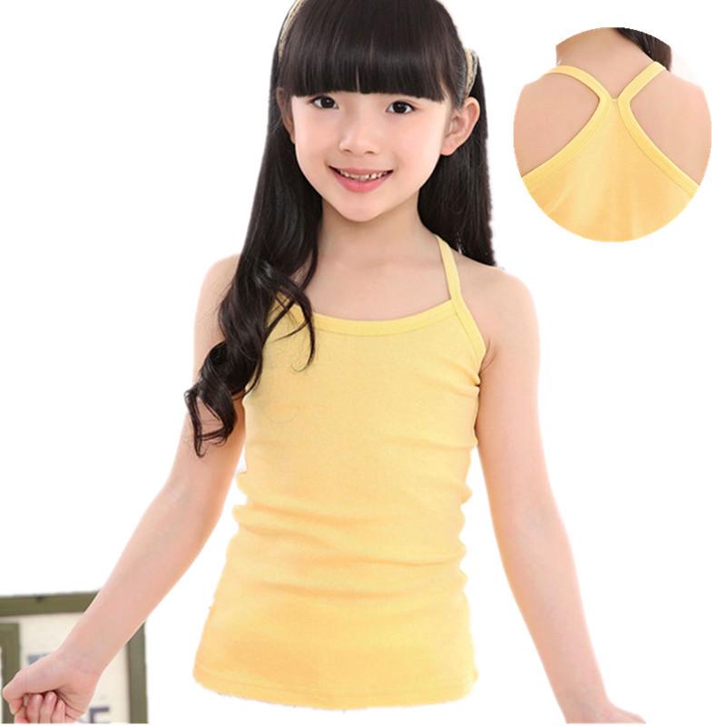 Kids' Cotton Tank Top: Summer Base Layer for Boys & Girls