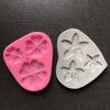 Flower 4-Leaf Silicone Mold Fondant Cake Decorating Tools Cupcake Jelly Candy Chocolate Decoration Baking Tools