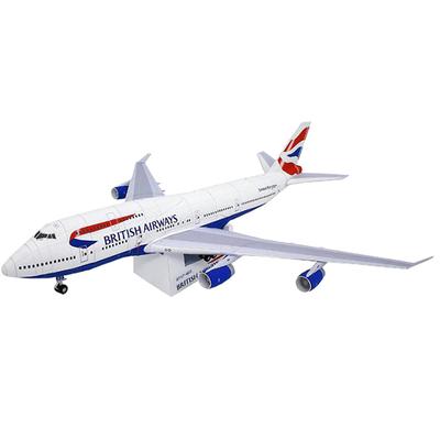 1:144 Boeing 747 Самолет Гражданская авиация Авиалайнер DIY 3D Бумажная модель карты Набор