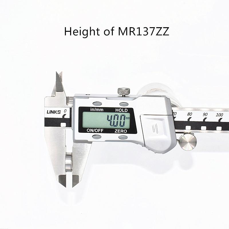 MR137ZZ Миниатюрный подшипник 10 шт. 7*13*4(мм)