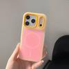 Двухцветный прозрачный защитный чехол-желе для iPhone 17 Pro Max, Магнитная противоударная крышка для Apple 16