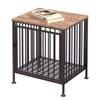 Multipurpose Small Dog Cage: Furniture-Style Side Table, Bedside Table, TV Stand, or Pet House