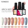 VANREESA 61 цвет, набор гель-лаков для ногтей, набор чистых гель-лаков для ногтей, УФ-светодиодная лампа, набор гель-лаков для ногтей, блестящий лак телесного цвета, стартовый маникюрный салон, подарки для женщин своими руками