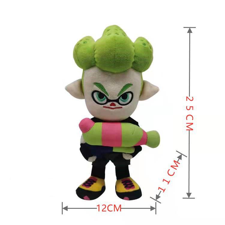 Новый мультфильм аниме 25 см Splatoon 3 плюшевые игрушки милая игра Splatoon 2 мягкие куклы подарки для мальчиков девочек день рождения