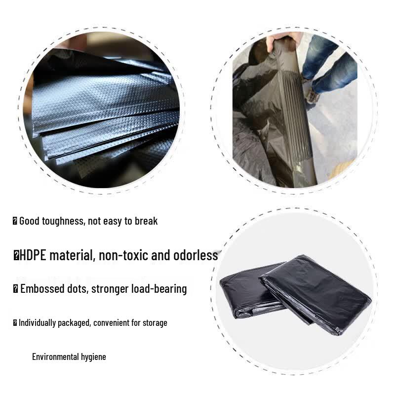 Ubag Extra-Thick Black Disposable Garbage Bags