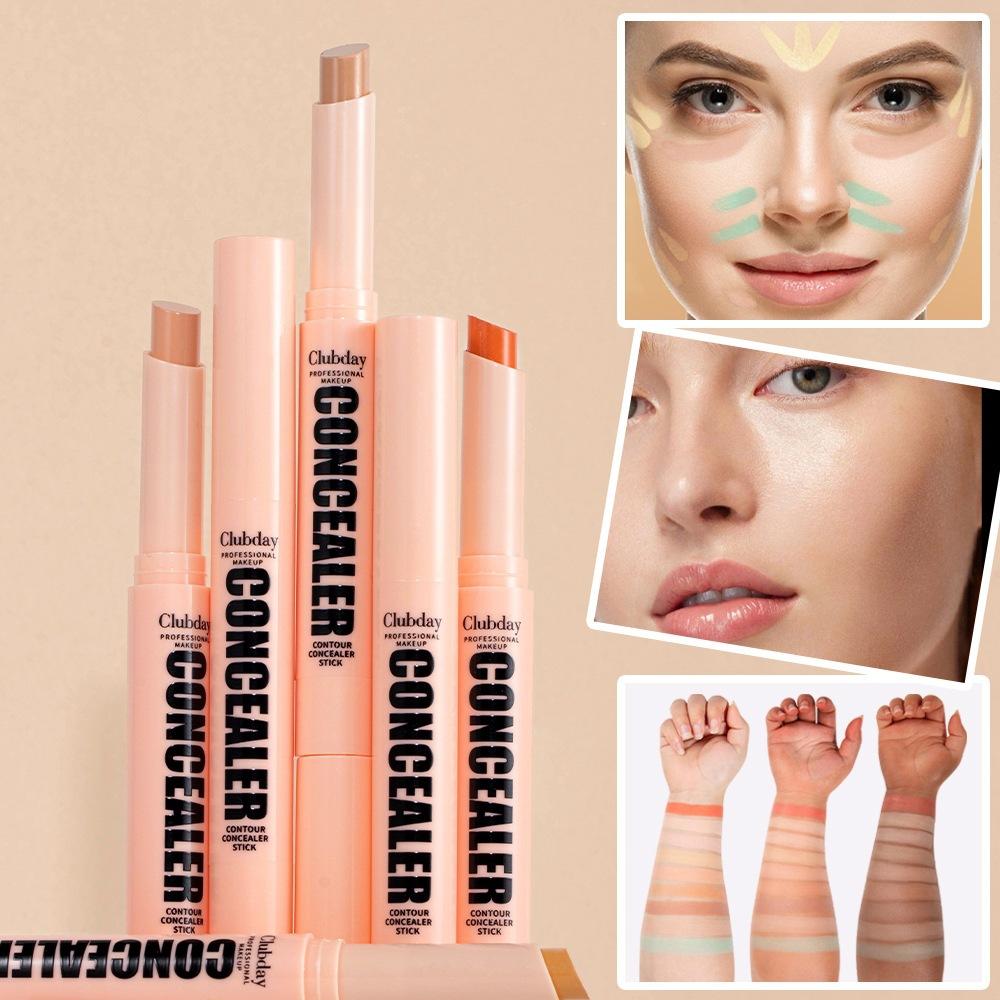 Facial makeup matte natural shadow three-dimensional contouring stick Spot and acne mark concealer stick