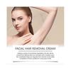 Coconut facial gentle hair removal cream Facial hair removal men and women lips and beards are gentle and not irritating