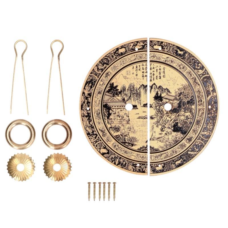 11cm Originality Pattern Drawer Handle Chinese Antique Furniture Brass Handle For Home