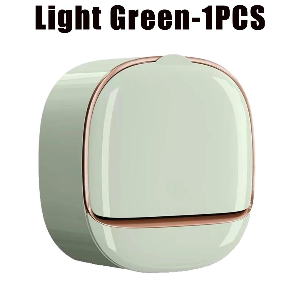 НОВЫЙ Слив для ванной Комната Мыльница Настенная АБС Мыльница с крышкой Водонепроницаемый Органайзер для путешествий Мыльницы Коробка для хранения Без перфорации