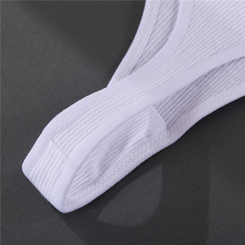 3PCS/Set G-string Panties Cotton Women's Underwear Sexy Panties Female Underpants Thong Solid Color Pantys Lingerie M-XL Design