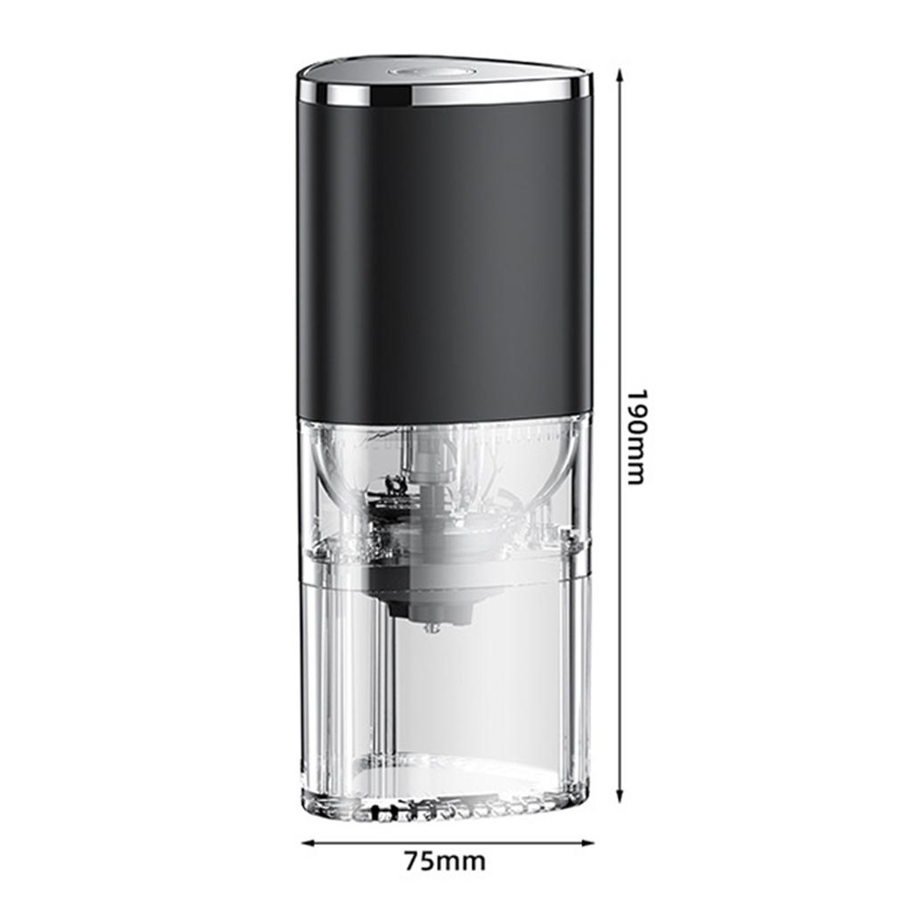 Маленькая кофемолка автоматическая улучшенный вкус портативная электрическая кофемолка перезаряжаемая 155 мл многофункциональная для улицы