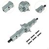 Middle Bridge Axle RC Metal DIY Parts Aluminum Alloy 1/16 Spare Set