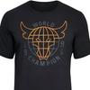 Under Armour Футболка с коротким рукавом и круглым вырезом с рисунком головы быка, мужская, черная 1326384-001