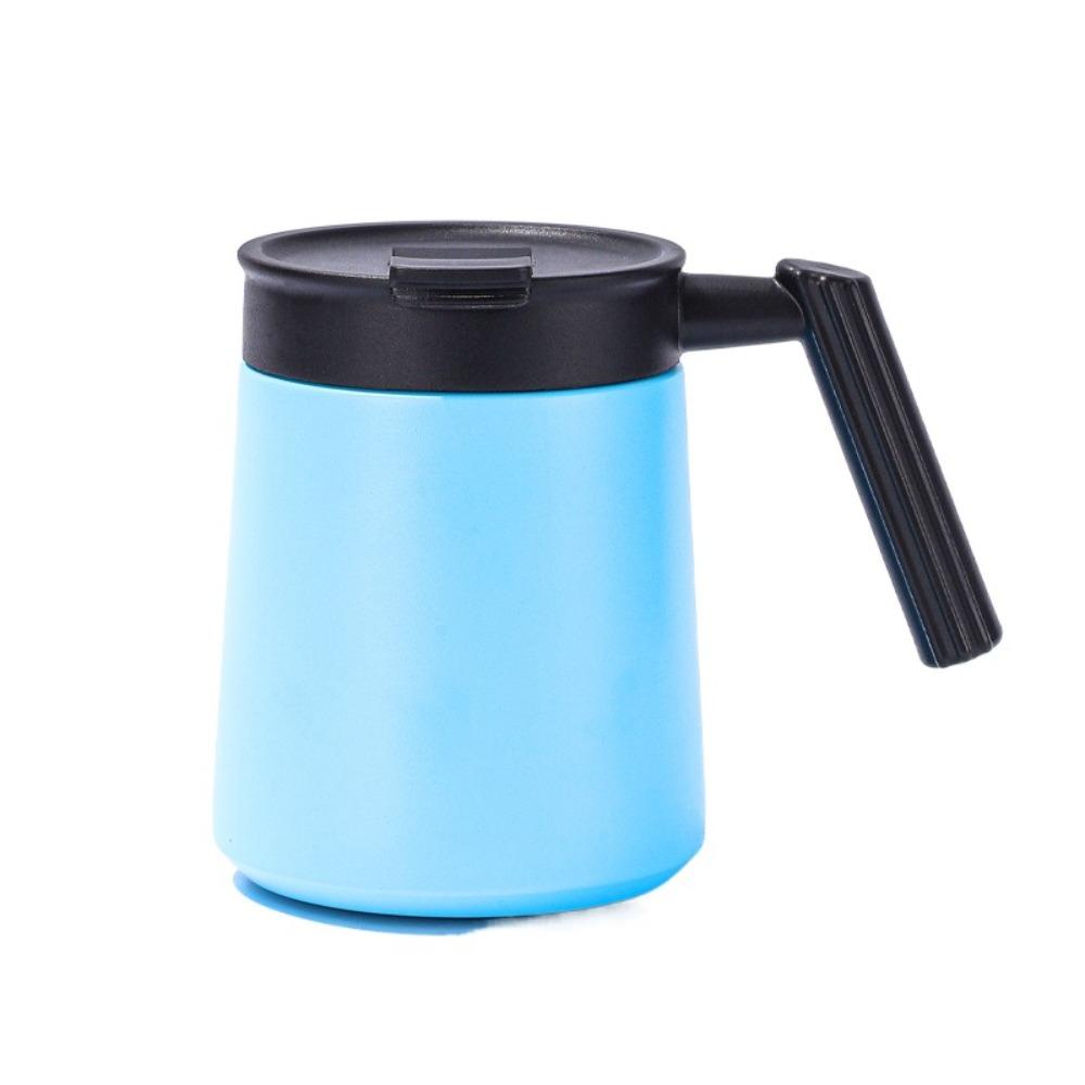 Герметичная Изолированная Кружка для Кофе Простая Вакуумная Фляга Бытовая Чашка из Нержавеющей Стали Офис/Школа