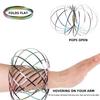 Fluid Stainless Steel Magic Bracelet, Arm Sliding Iron Ring Metal Adult Toy, Can Be Shared with Friends for Late Maturing