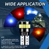 2x W5W T10 24SMD светодиодные лампы Canbus Лампочки для салона автомобиля Лампы парковочного положения Лампы для чтения Map Dome