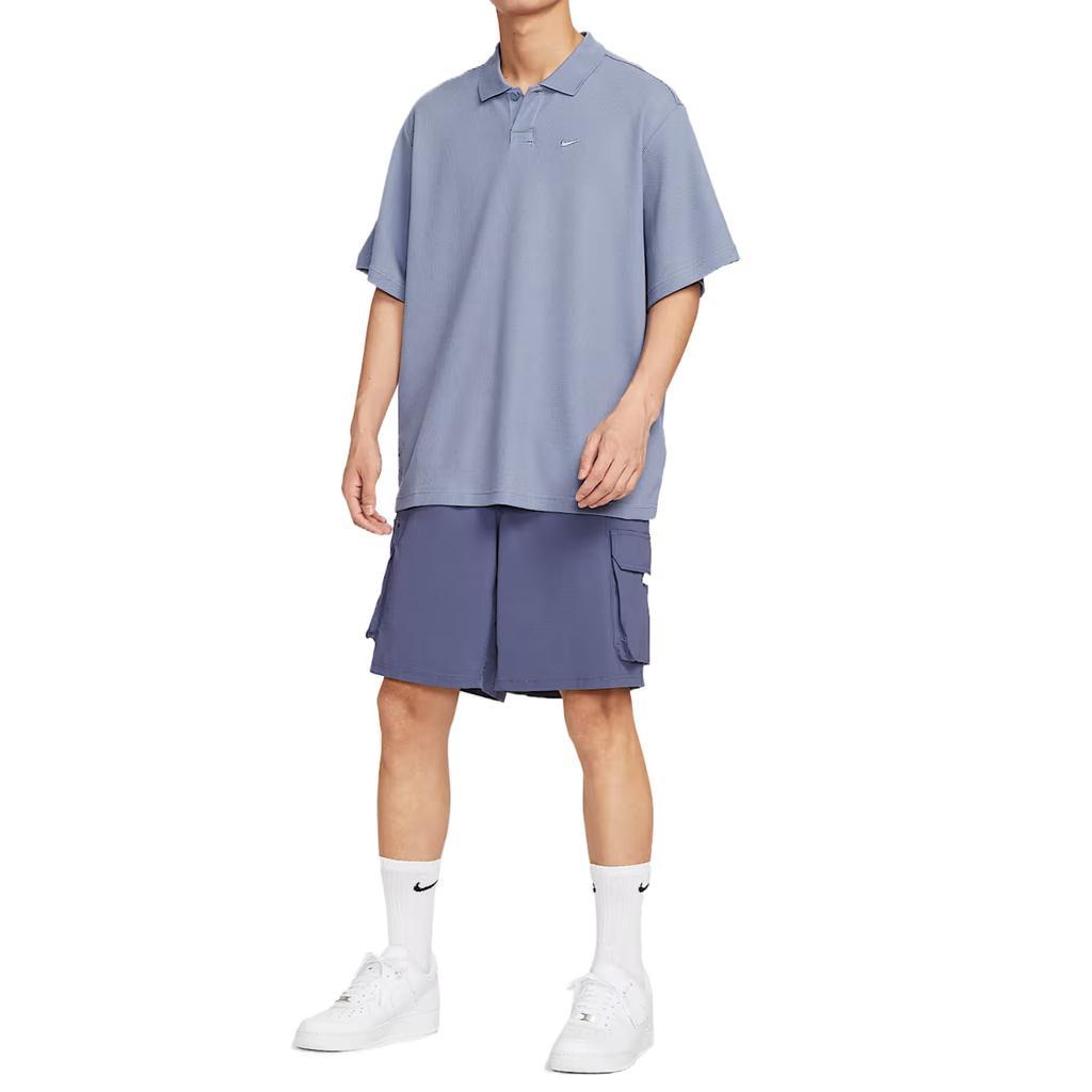 Nike Swoosh Fashion Simple Trendy Versatile Short Sleeve Polo Shirt Men Tops IH8665499