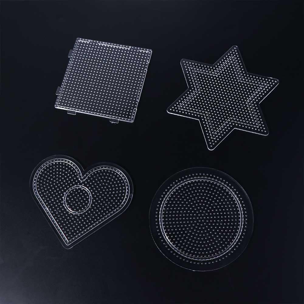 Puzzle Transparent Educational Toys Beads Tool Pegboard Diy Toy Puzzle Template Beads Template