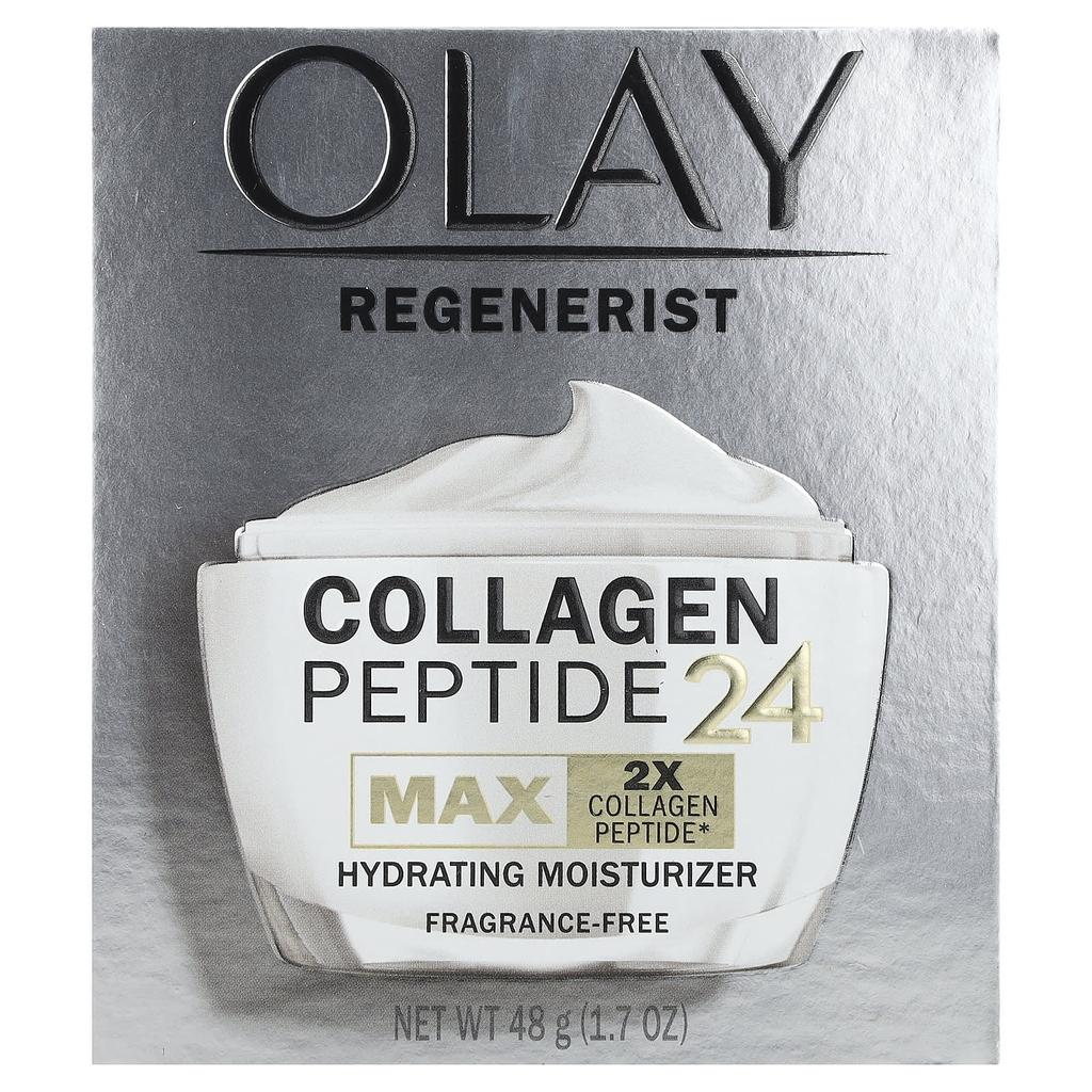Regenerist, Collagen Peptide 24 Hydrating Moisturizer, Fragrance-Free, 1.7 Oz (48 G)
