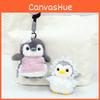 Apron Plush Penguin Toy Keychain Pendant Stuffed Animal Doll Cute Kids Gift