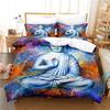 Buddha Duvet Cover Set Queen Size Single Double Bed 220x240cm Twin King Full Bedding Sets Quilt Case Linens 3D HD Pillowcase