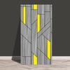 3D Самоклеящиеся Стеновые Панели - 60x30см Геометрические ПВХ Обои, Текстурированные Настенные Наклейки для Гостиной Спальни, Водонепроницаемый Декор Стен