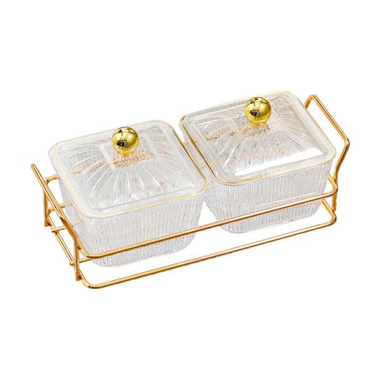 Поднос для орехов и конфет с крышками, фруктовая тарелка с пластиковым отделением, демонстрационная тарелка для закусок, раздельные сервировочные миски для закусок