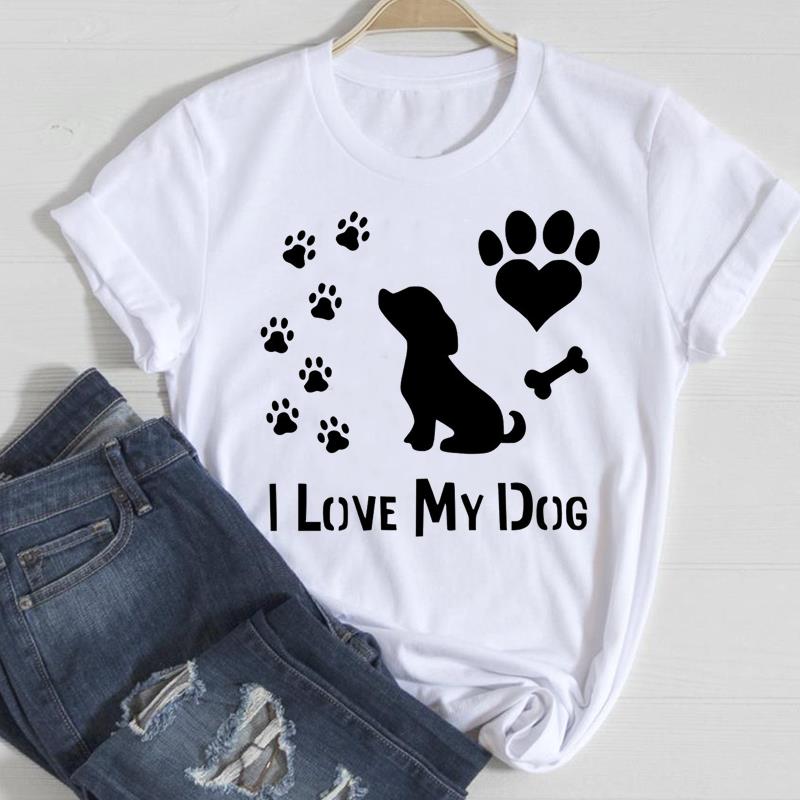 Футболка с графическим принтом, повседневная футболка с принтом домашних животных, собак, кошек, друзей, тренд, летний топ с короткими рукавами, женская женская футболка, женская модная футболка