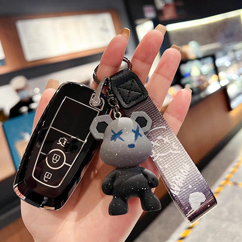 Чехол для ключа Ford для Focus, Mondeo, Escort, Taurus, Edge, Explorer, Everest - Защитный жесткий чехол